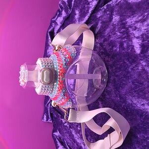 Water Bottle Encrusted With Austrian Crystals